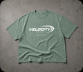 Velocity Waves Oversized Cotton T-Shirt